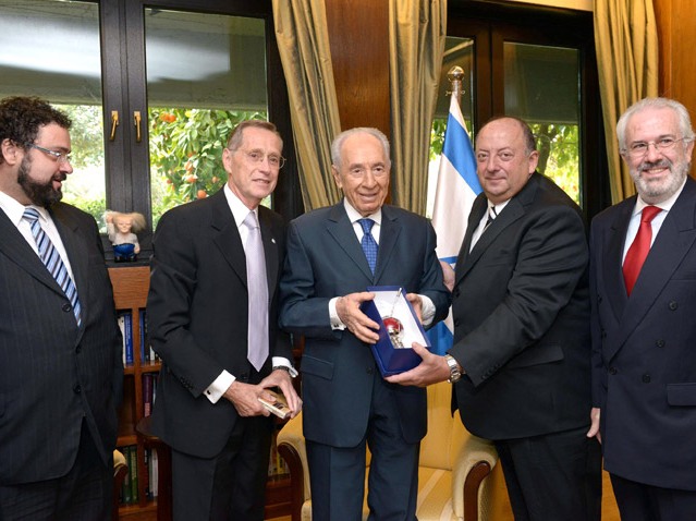 President Peres met with interfaith delegation from Argentina