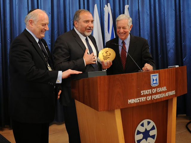 FM Liberman addresses the Conference of Presidents