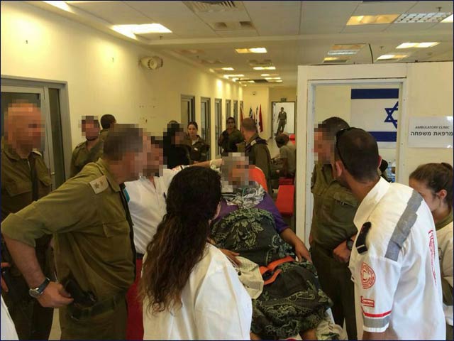 IDF field hospital at the Erez Crossing