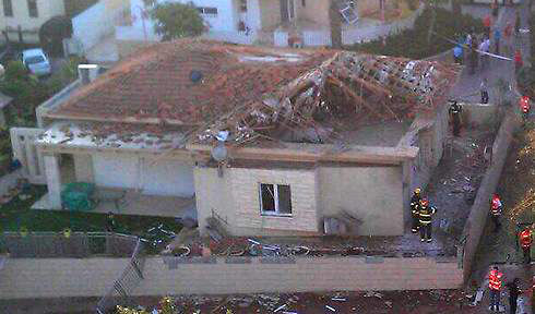 Ashkelon home hit by rocket from Gaza