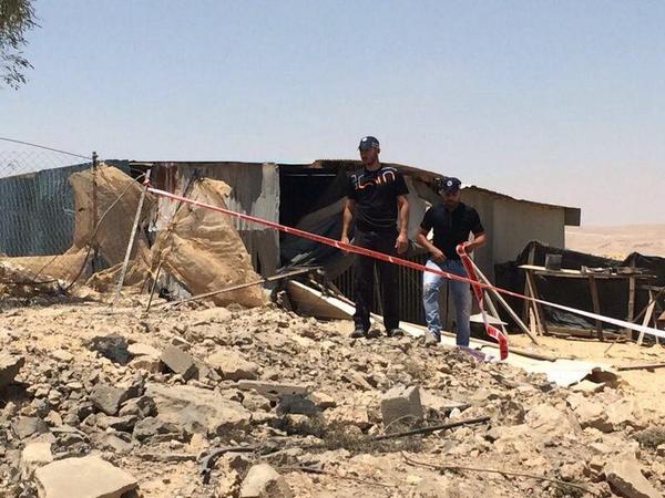 Bedouin home near Dimona struck by rocket from Gaza