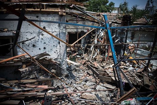 Rocket fired from Gaza destroyed a home in Yehud