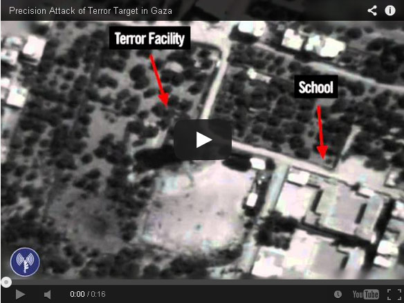 IDF precision strikes on terror sites located next to schools