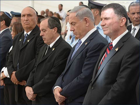 PM Netanyahu at Yad Labanim memorial service