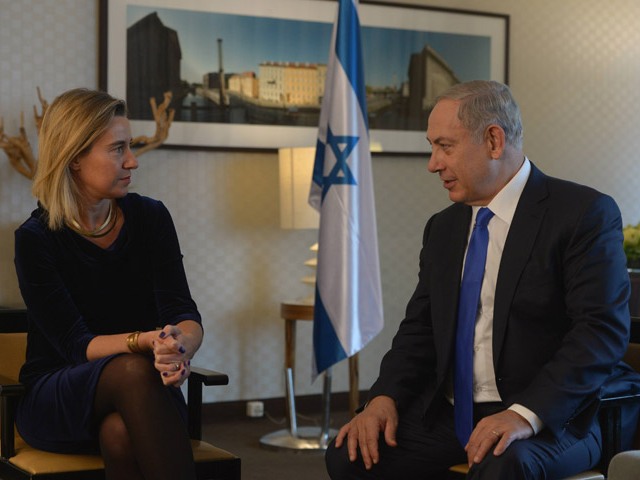 PM Netanyahu meets with EU High Representative Mogherini