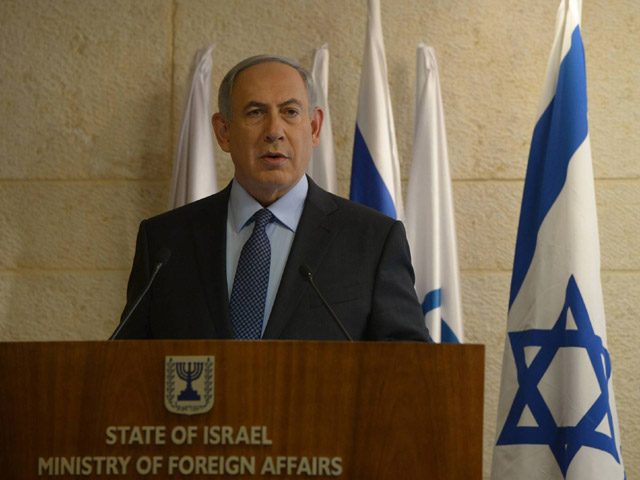 PM Netanyahu holds press conference for international media