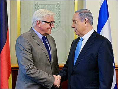 PM Netanyahu meets with German Foreign Minister Dr. Frank-Walter Stenmeier