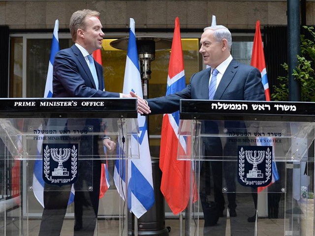 PM Netanyahu meets Norwegian FM Brende