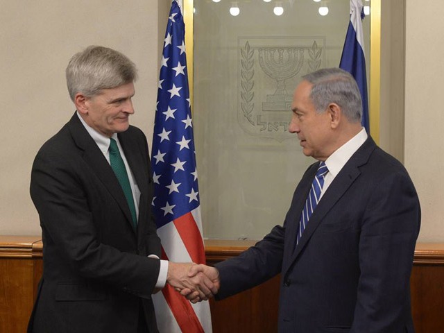 PM Netanyahu meets with US Senator Bill Cassidy