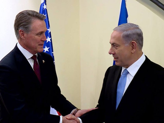 PM Netanyahu meets with US Sen. David Perdue