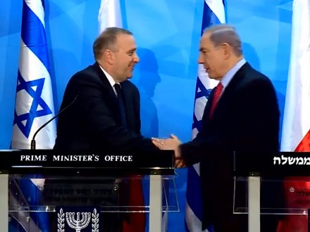 PM Netanyahu meets Polish FM Grzegorz Schetyna