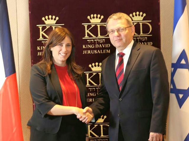 Deputy FM Tzipi Hotovely meets with Czech FM Zaorálek