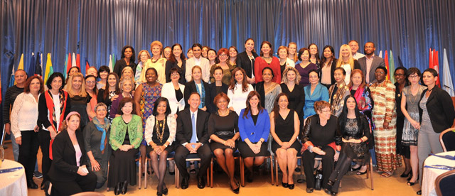 Deputy FM Hotovely with participants of 29th Women Leaders' Conference