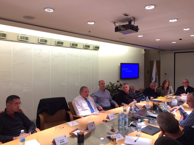 FM Liberman conducts an assessment of the situation