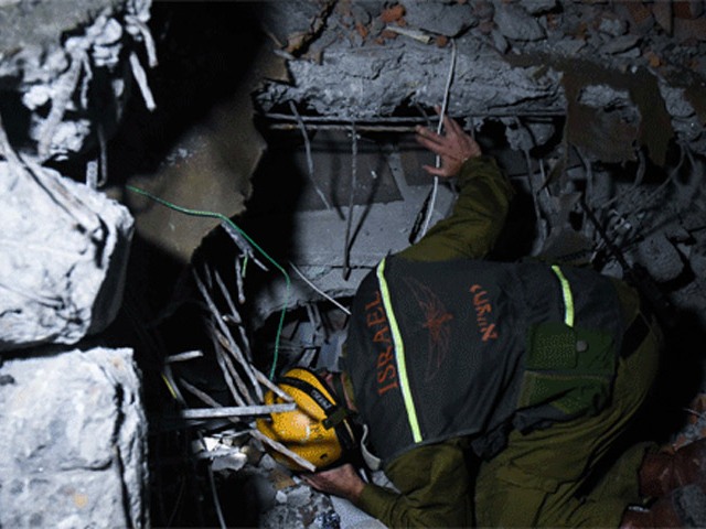 IDF search and rescue team at work in Nepal