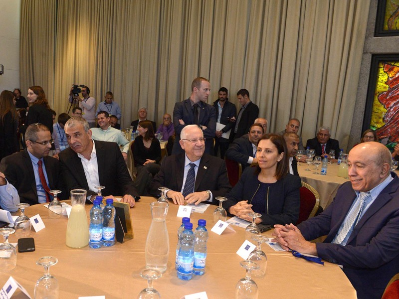 President Rivlin hosts meeting of Arab council heads