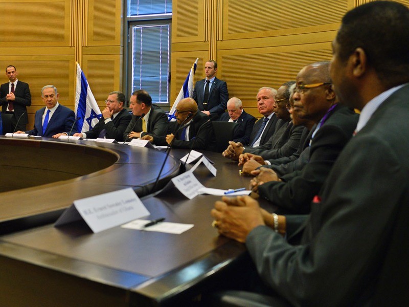 PM Netanyahu attends launch of Knesset caucus for Israel-Africa relations