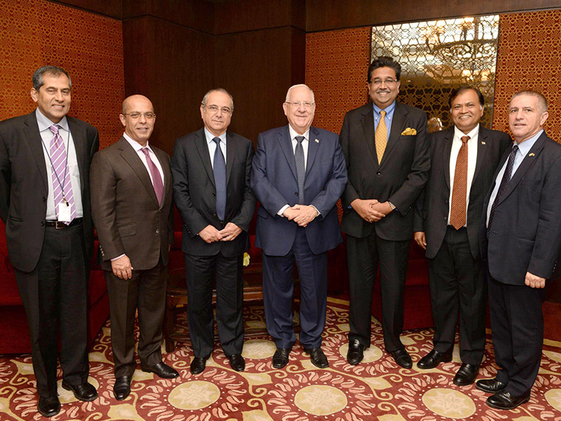 President Rivlin on visit to India marks day of Israel-India cooperation