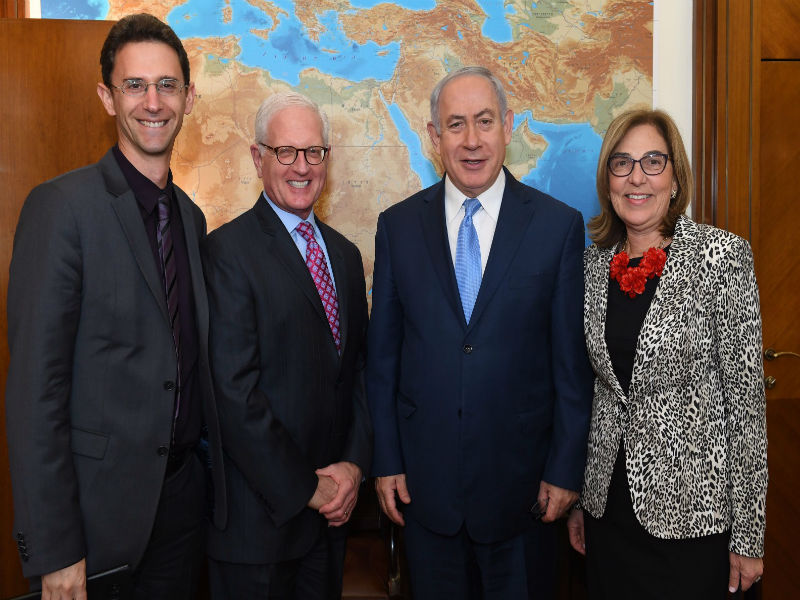 PM Netanyahu meets with AIPAC leaders