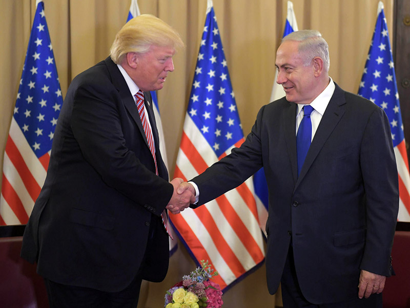 PM Netanyahu meets with US President Donald Trump in Jerusalem