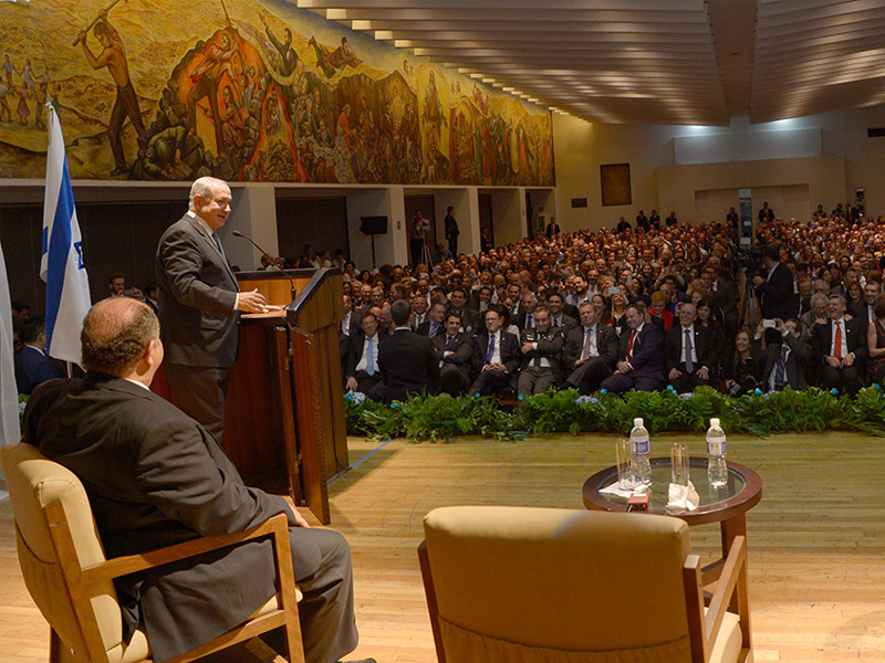 PM Netanyahu at the meeting with members of the Mexican Jewish Community