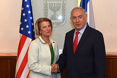 PM Netanyahu with US Sen. Shelley Moore Capito in Jerusalem