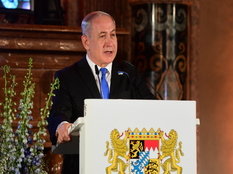 PM Netanyahu at festive dinner hosted by Bavarian Deputy Minister-President Aigner