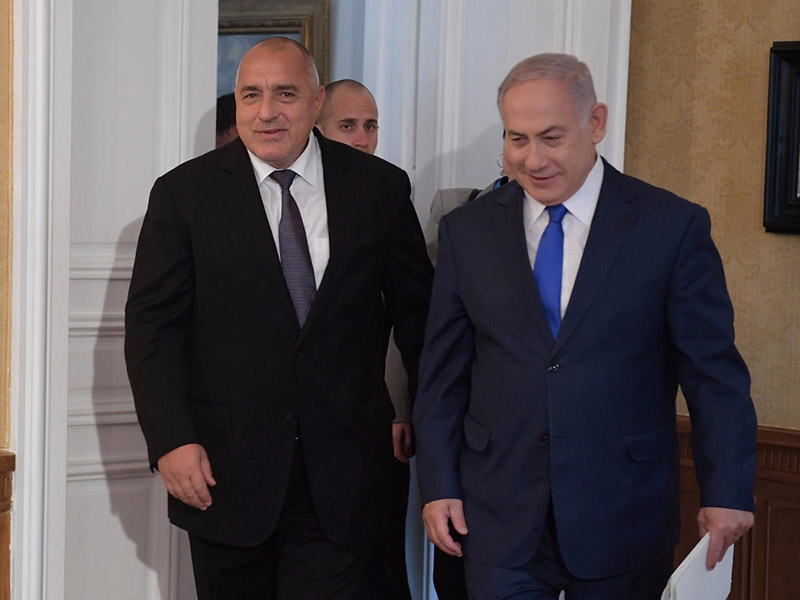 PM Netanyahu meets again with Bulgarian PM Borisov in Varna, Bulgaria