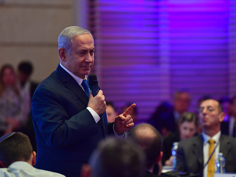 PM Netanyahu addressing Foreign Ministry conference of Israeli ambassadors to Latin American, Asian and African Countries