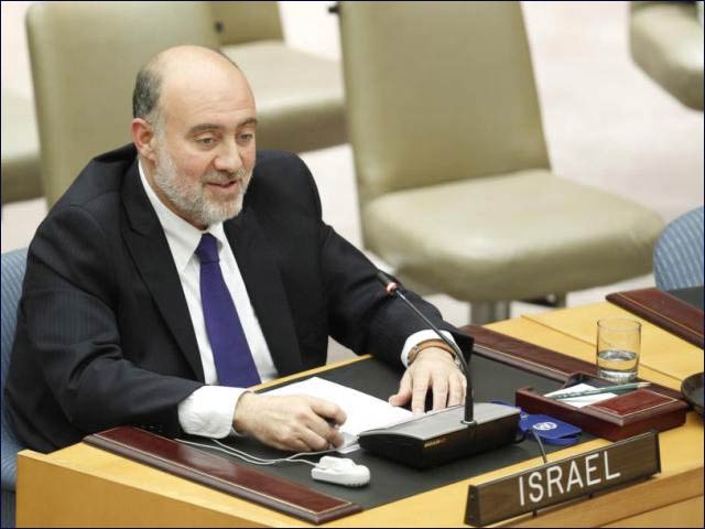 Ambassador Prosor addressing the UN Security Council