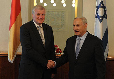 PM Netanyahu meets with Bavarian PM Seehofer