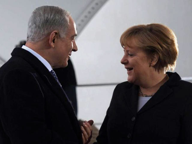 PM Netanyahu meets with German Chancellor Merkel