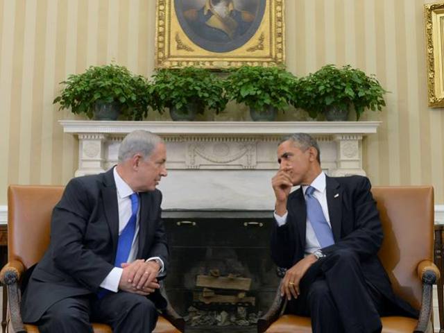 PM Netanyahu meets US President Obama in the White House