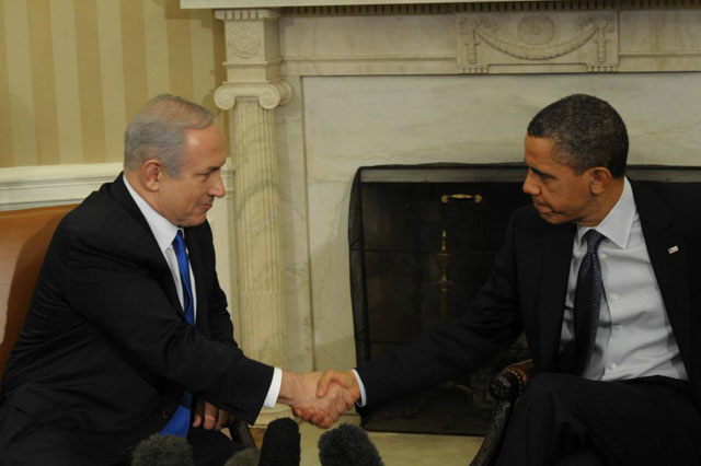 PM Netanyahu meets with US Pres Obama at White House