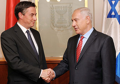 PM Netanyahu meets with Lower Saxony PM McAllister