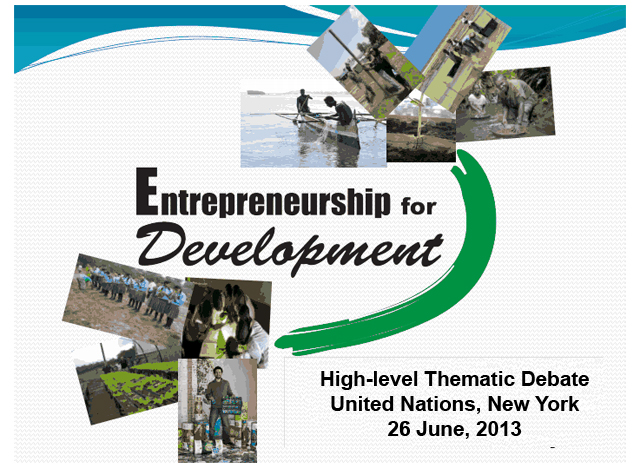 Entrepreneurship for Development