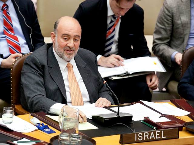 Amb Ron Prosor addresses UN Security Council