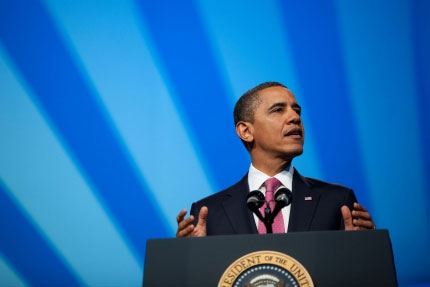 US President Obama addresses AIPAC conference