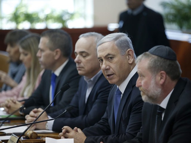 Israel Cabinet meeting