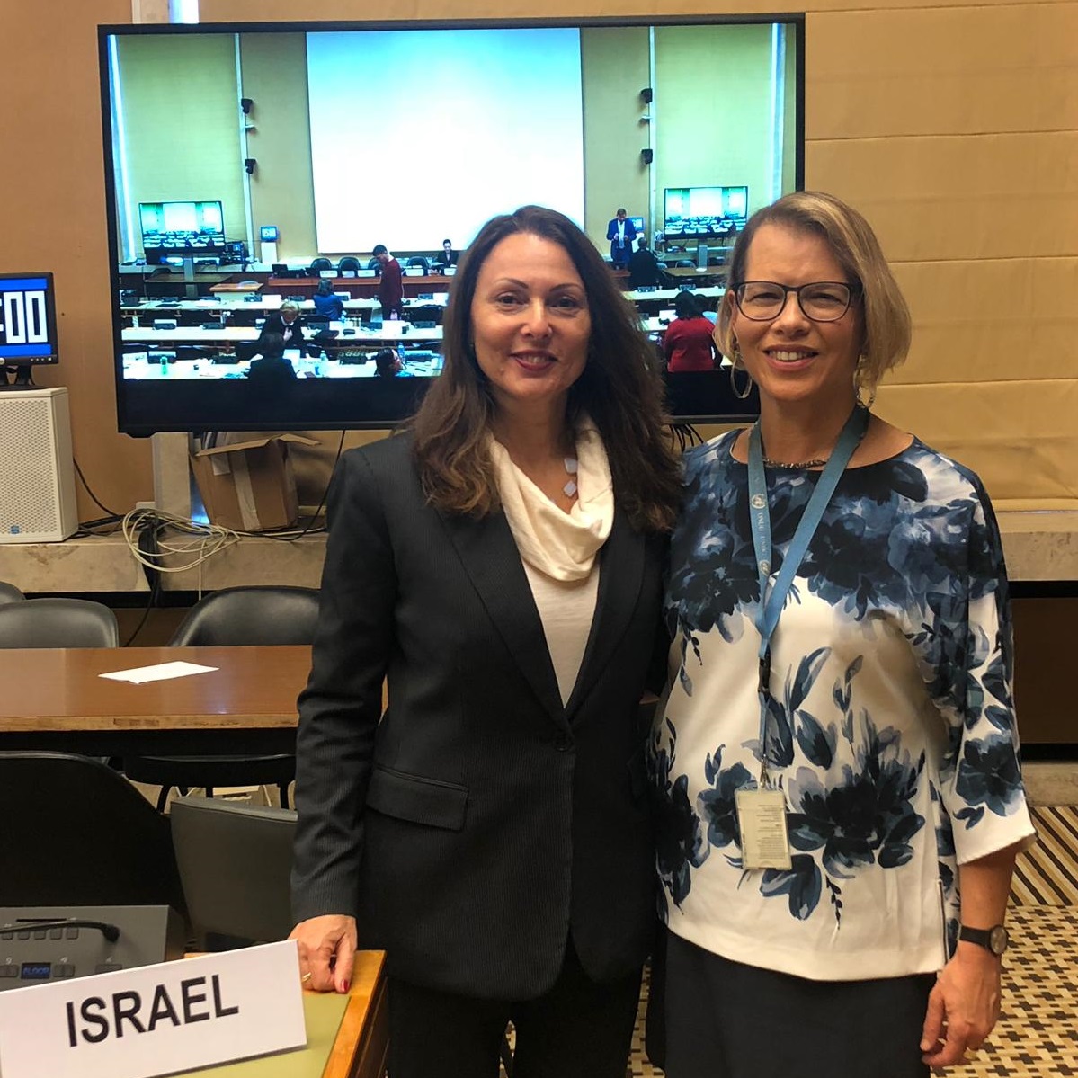 Amb. Raz Shechter, Ruth Halperin-Kaddari, CEDAW