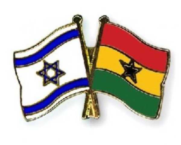 Israel-Ghana flags