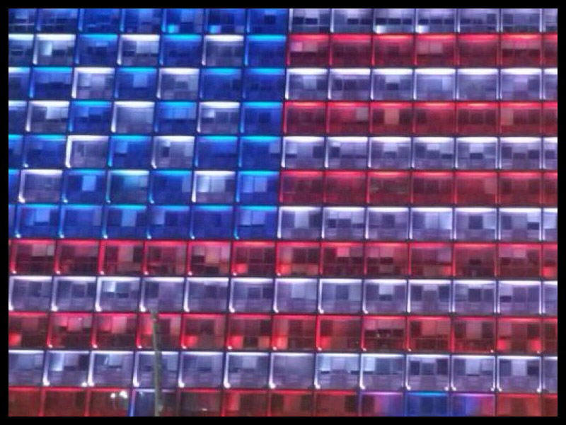 Tel Aviv City Hall lights up in solidarity with Orlando terror victims