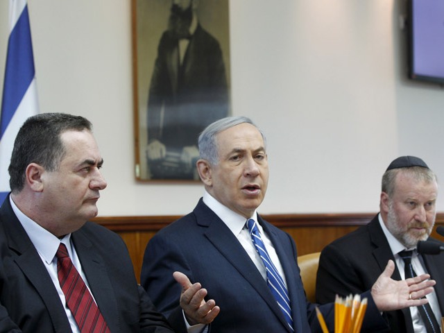 PM Netanyahu at Israel Cabinet meeting