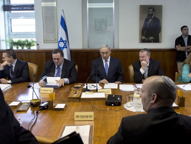 Israel Cabinet meeting