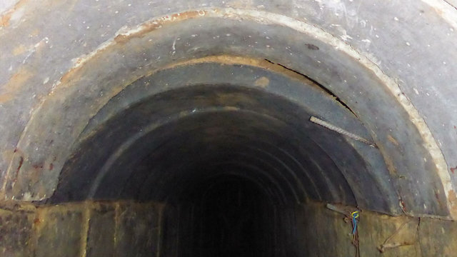 Ein Angriffstunnel aus dem Gazastreifen (Archiv)