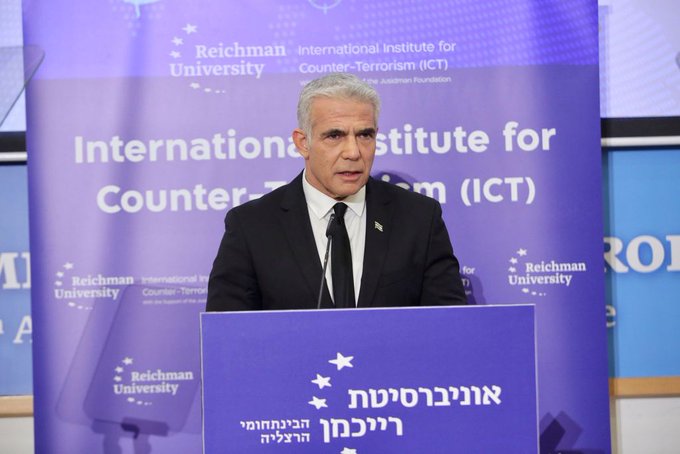 Außenminister Yair Lapid