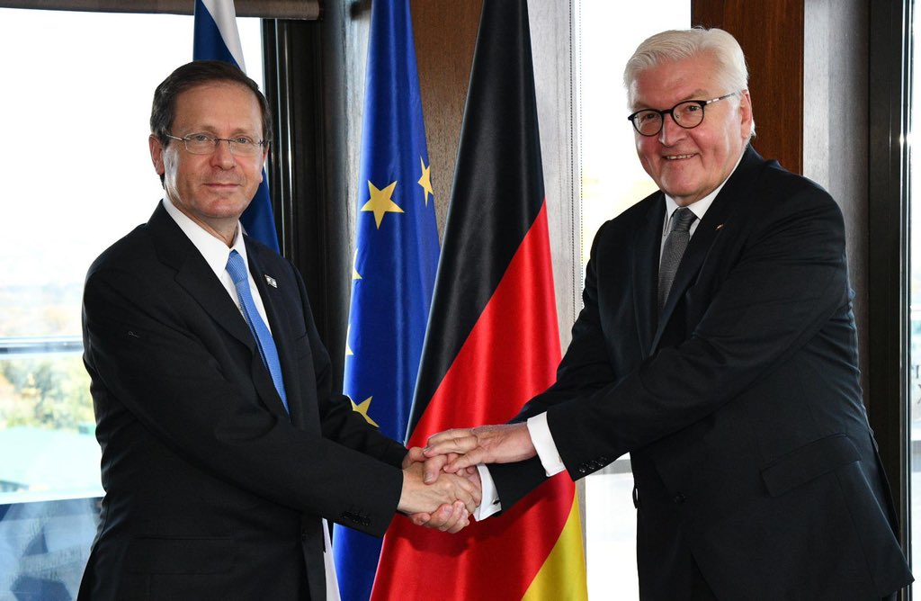 Bundespräsident Steinmeier und Staatspräsident Herzog