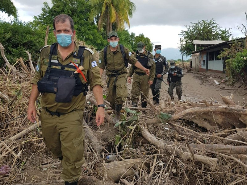 Die israelische Delegation in Honduras