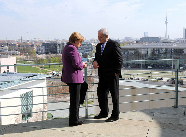 Bundeskanzlerin Merkel und Ministerpräsident Netanyahu, 07.04.11