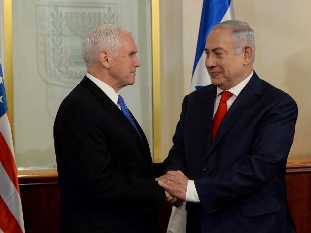 Vizepräsident Pence und Premierminister Netanyahu